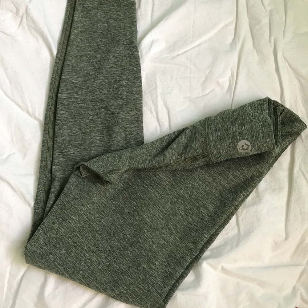 Scorpio sol Workout yoga pants greenish gray